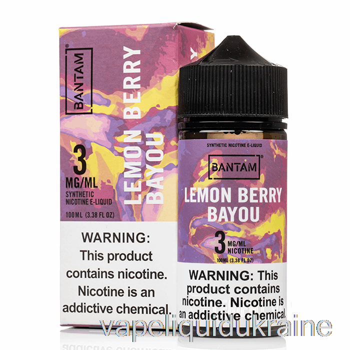 Vape Liquid Ukraine Lemon Berry Bayou - Bantam Vape - 100mL 0mg